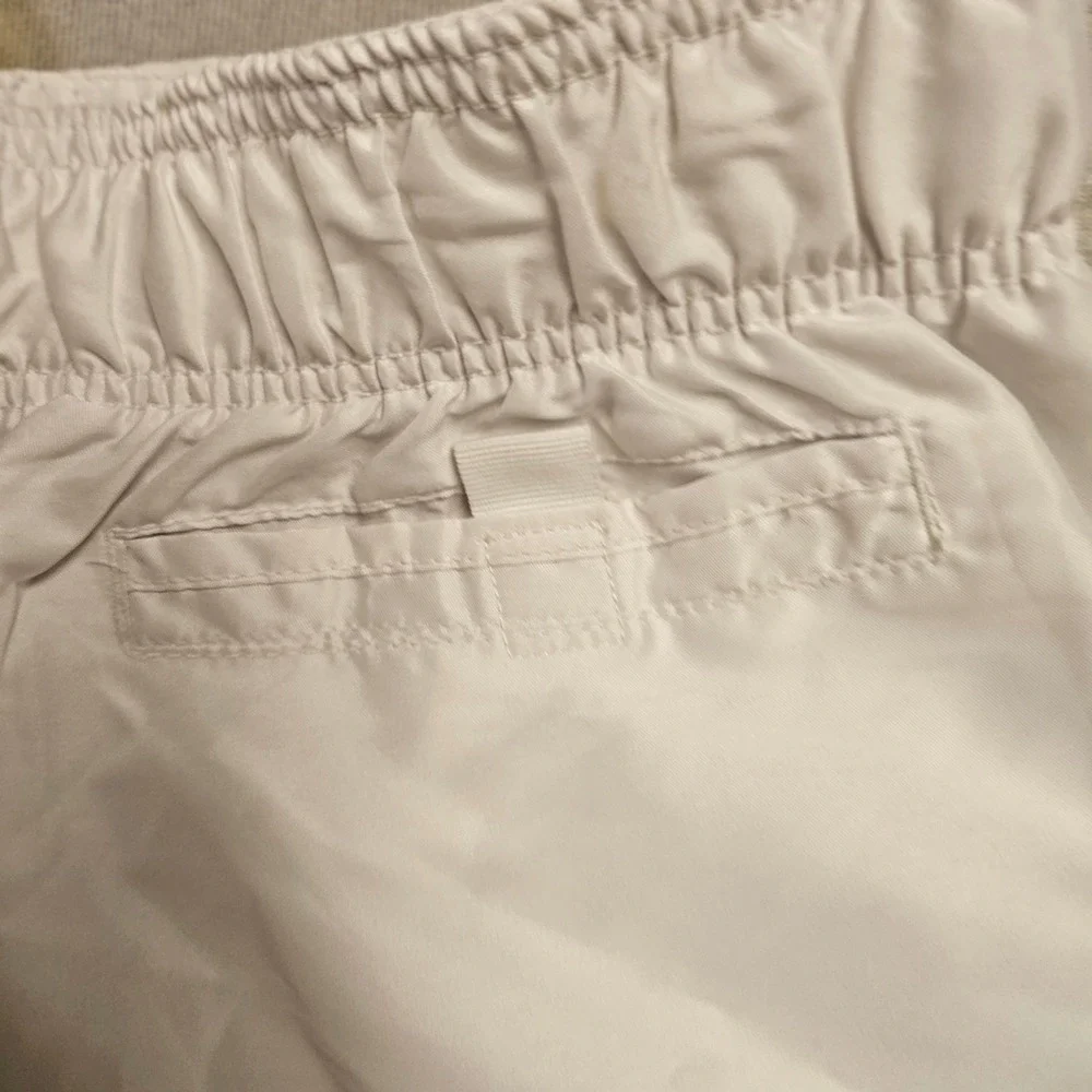 Brasil Men White Board Shorts Swim Trunks Green Yellow Size 34 NWT